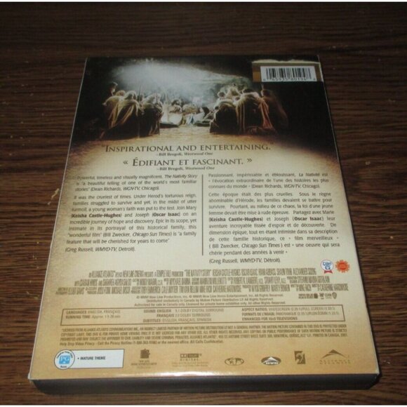 The Nativity Story (DVD, 2007,) w/ slip cover - Picture 2 of 5